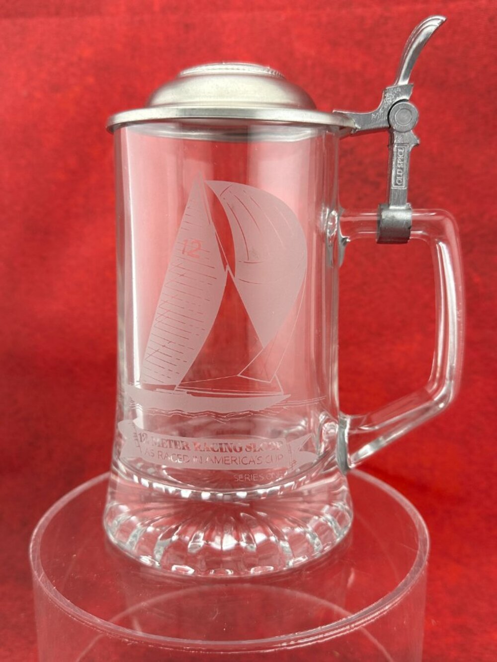VINTAGE WEST GERMANY by ALWE AMERICA'S CUP 12 METER RACING SLOOP BEER STEIN